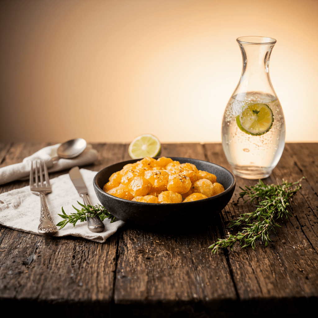 product photography of Gourmet Food Item