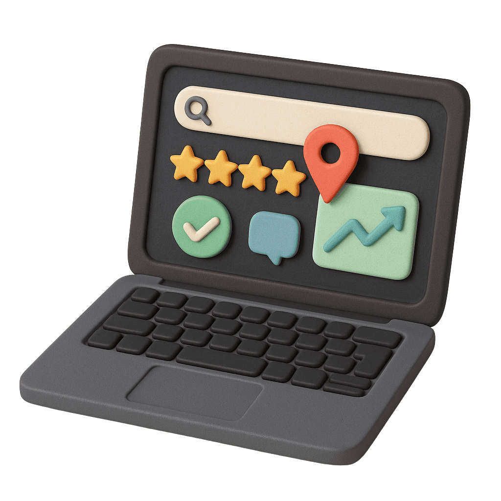 Icon of a smartphone with a chart, symbolizing content production and storytelling