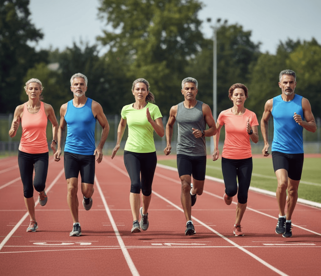 Older adults running after joint replacement