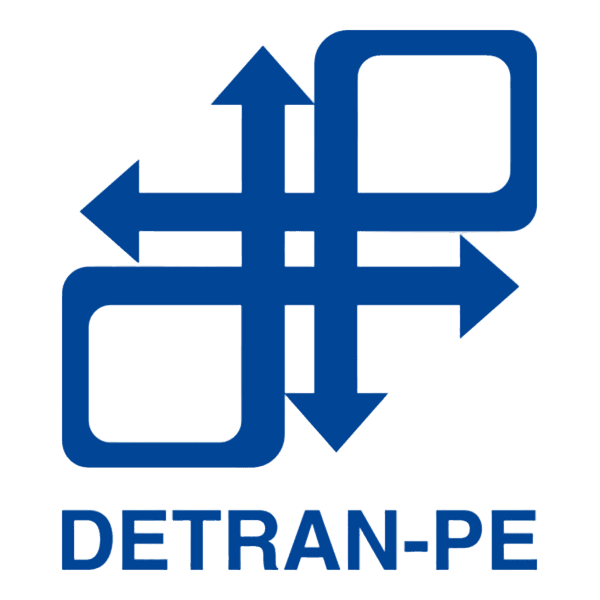 Logotipo do Departamento Estadual de Trânsito de Pernambuco.