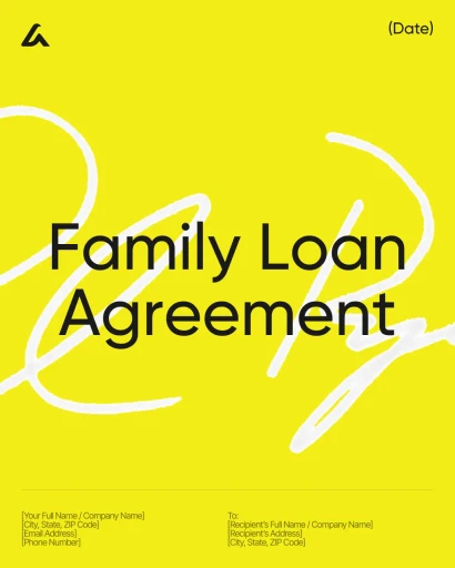Family Loan Agreement