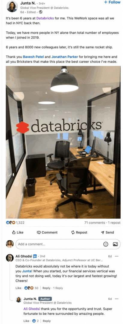 Marketing Spotlight: Databricks social media