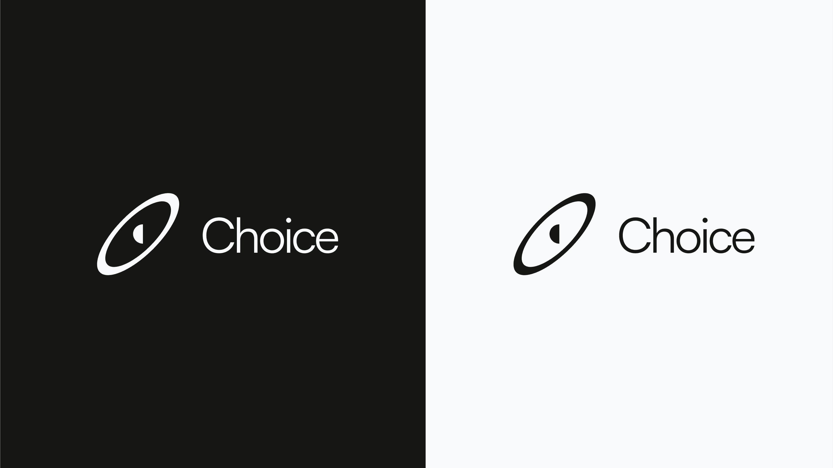 choice logo black and white