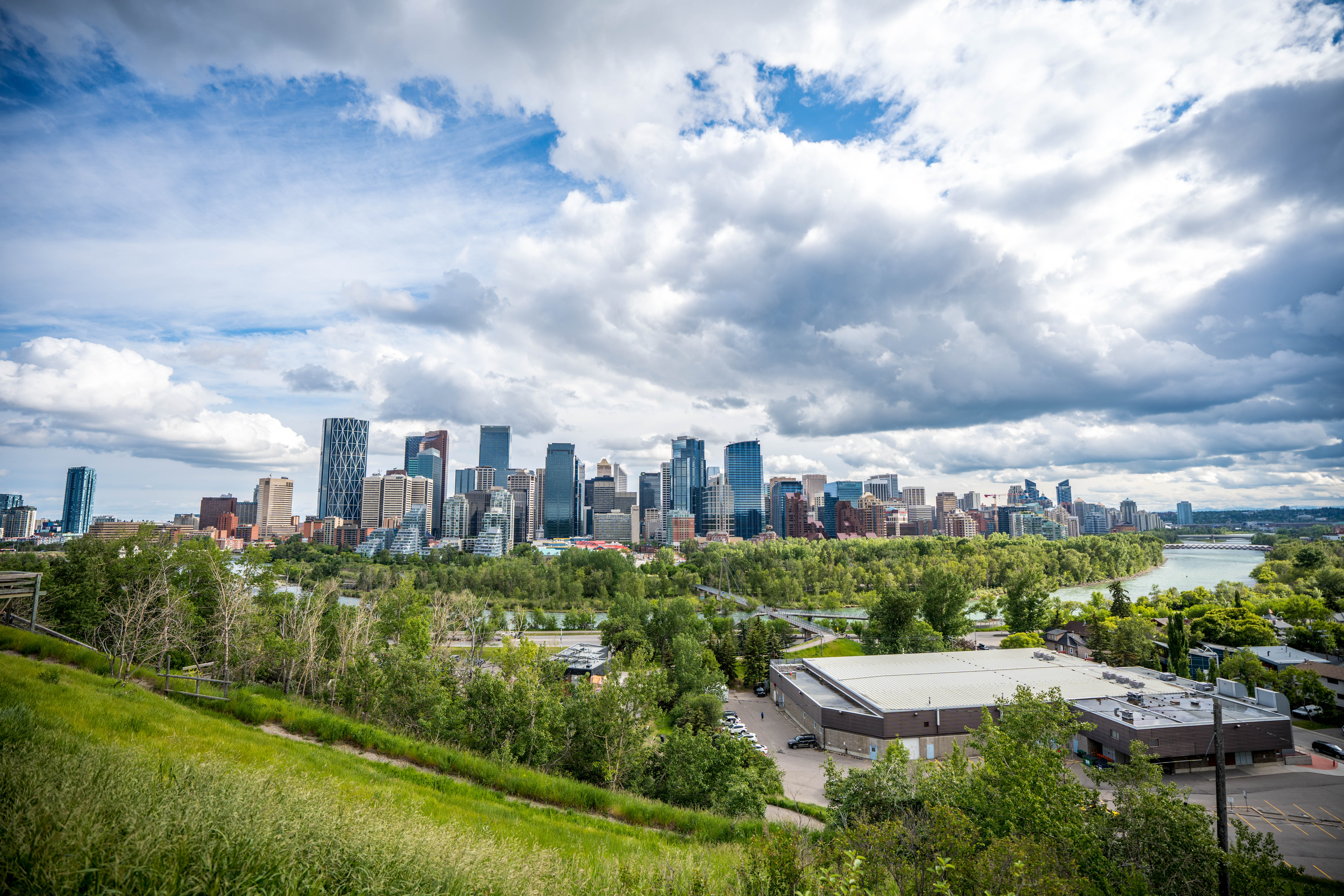 calgary city view