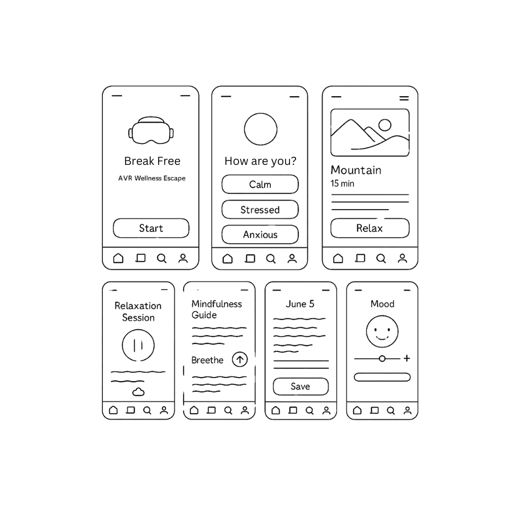 Low Fidelity Wireframe