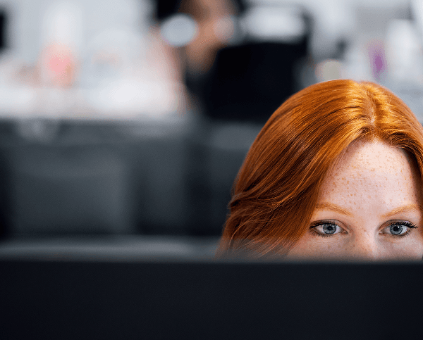Solar panel array under daylight