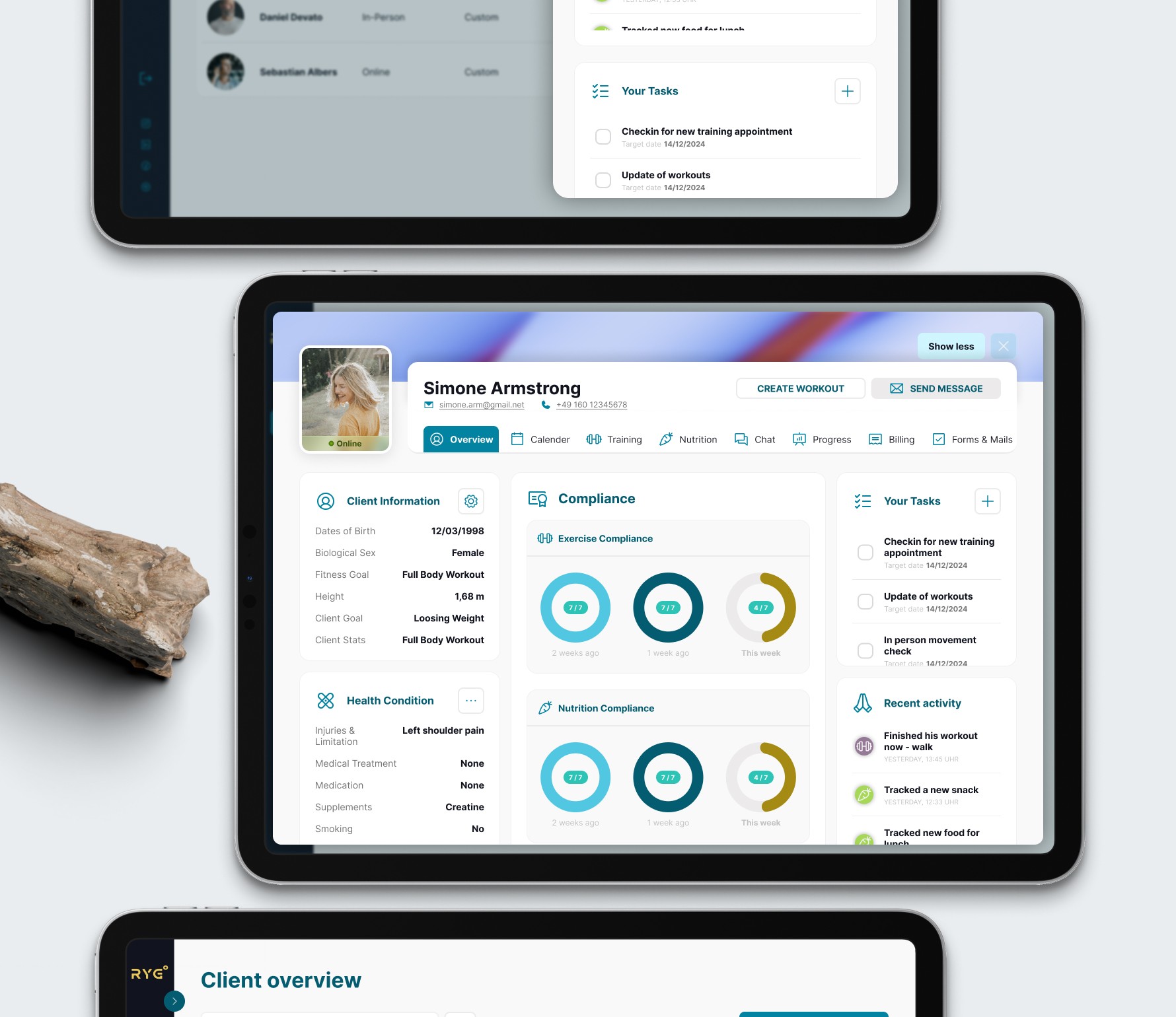 CHARGE NOW invoice view