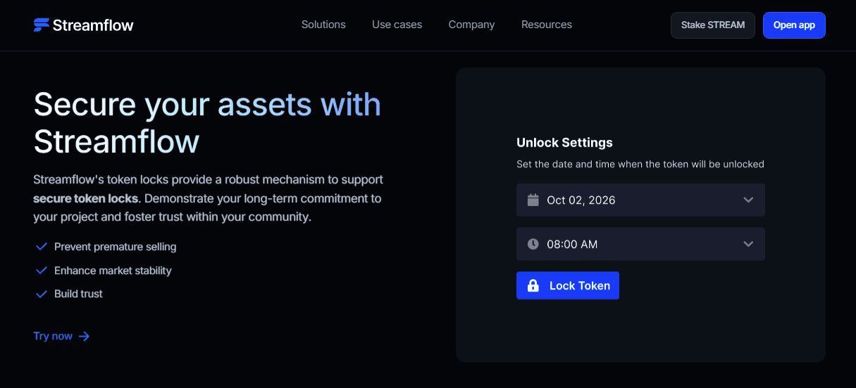 Token Locks vs Token Vesting