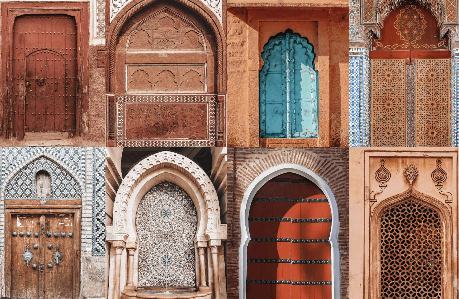 Image of hand drawn wireframes