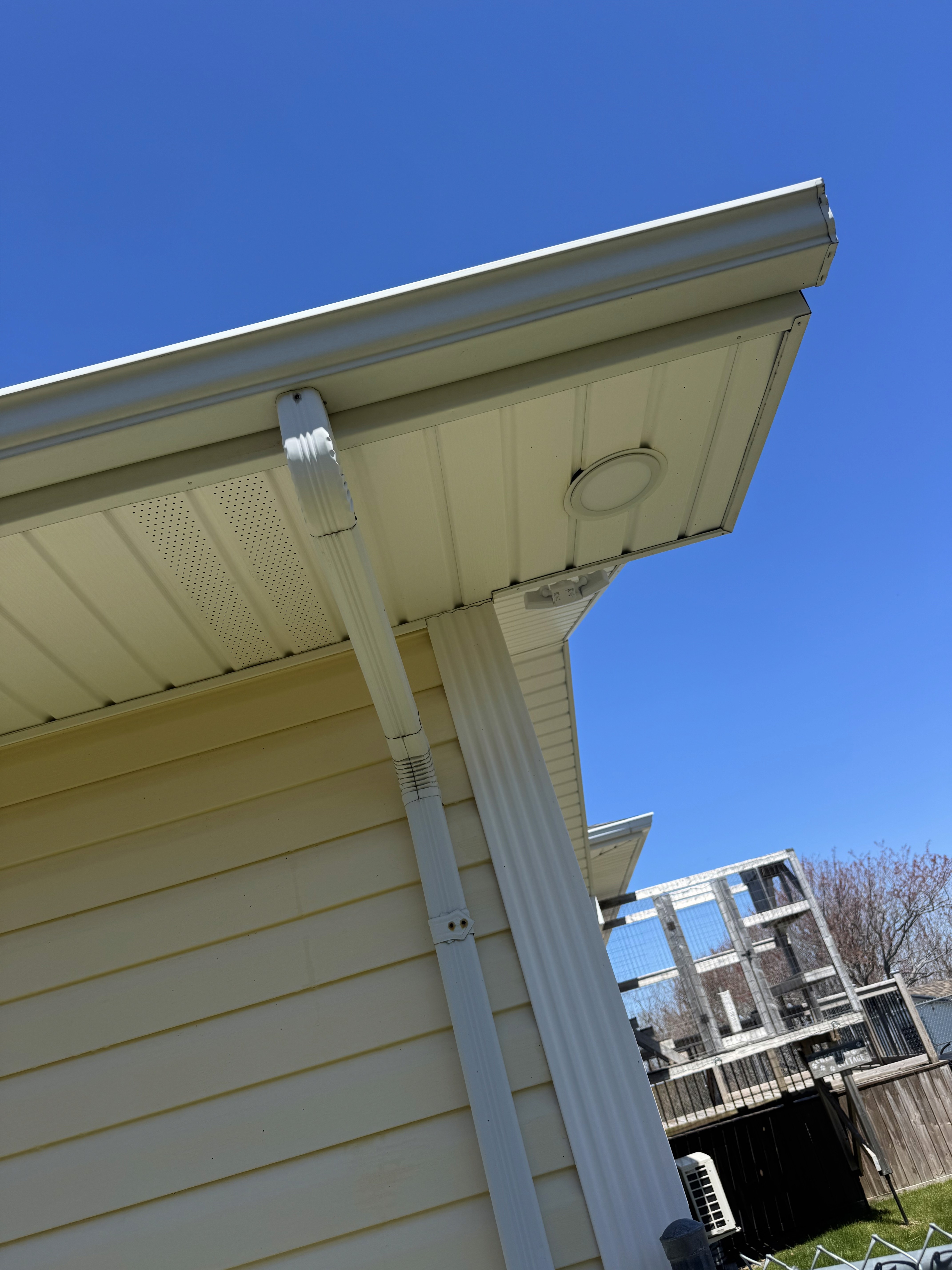 Pressure washing transformation photo