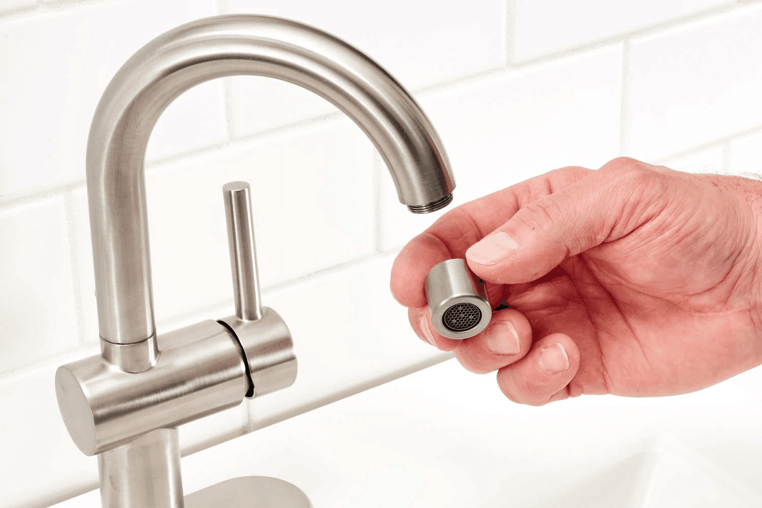 Faucet washer replacement