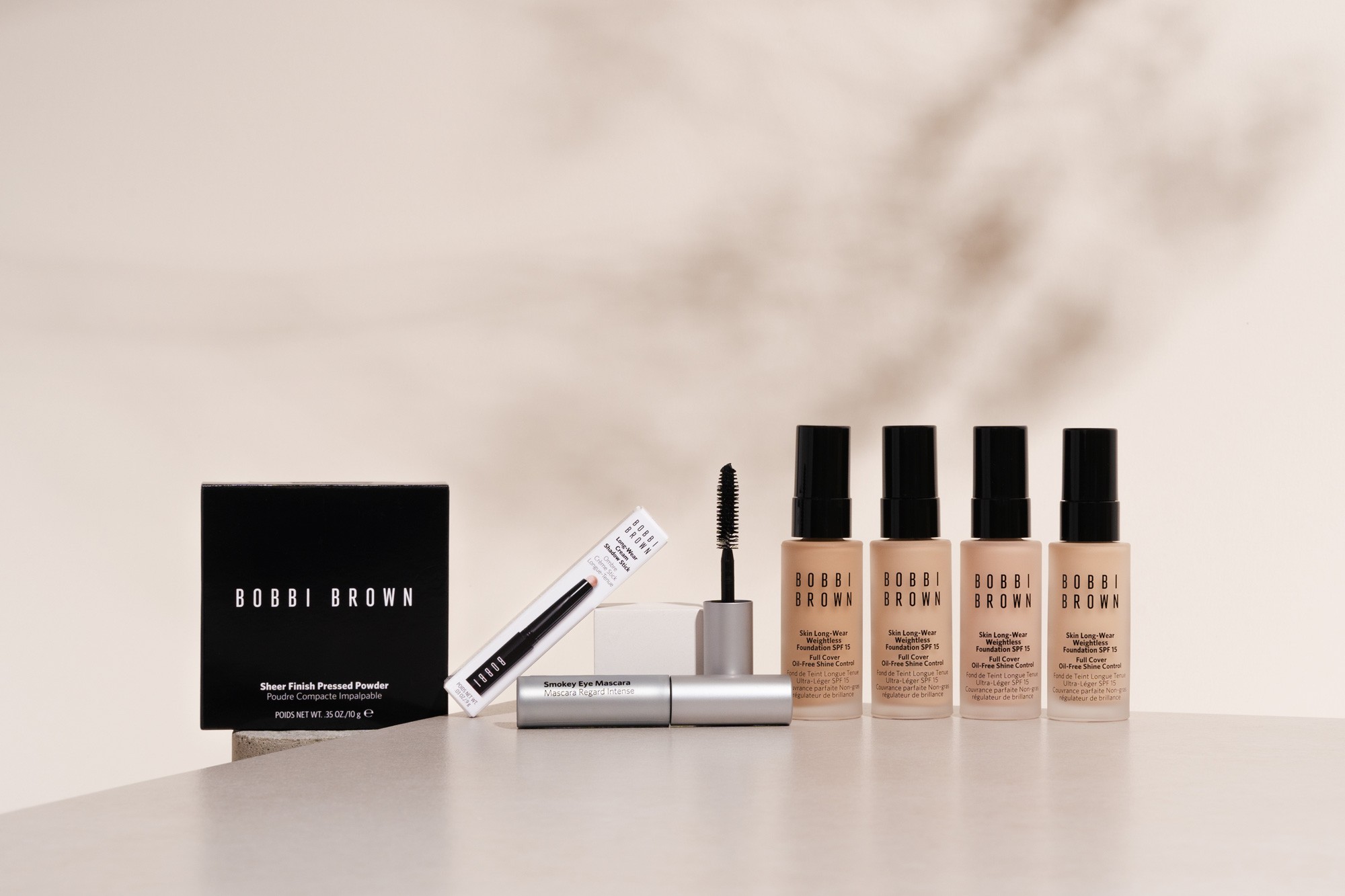 Set of beauty and skincare products from Bobbi Brown