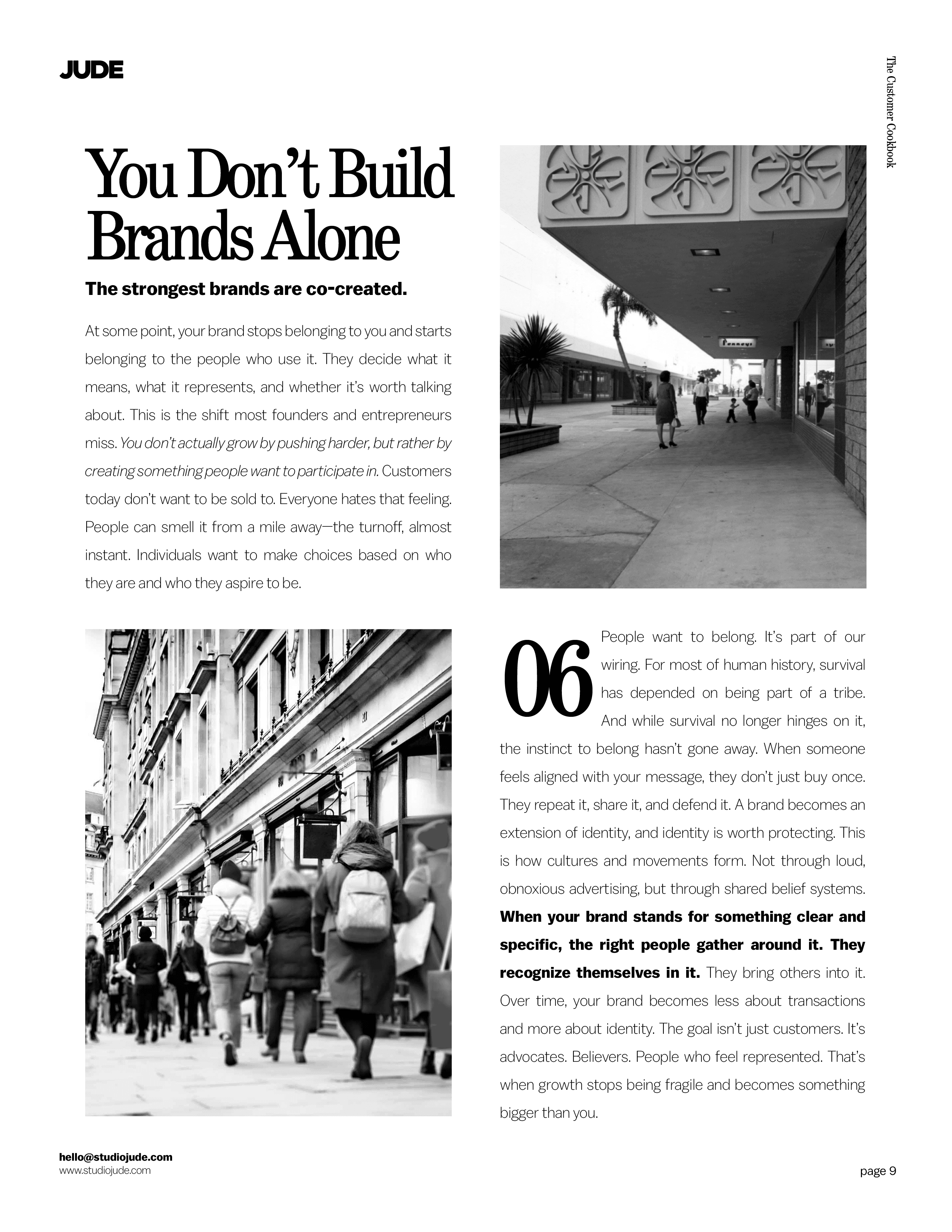 brand strategy marketing playbook page 9