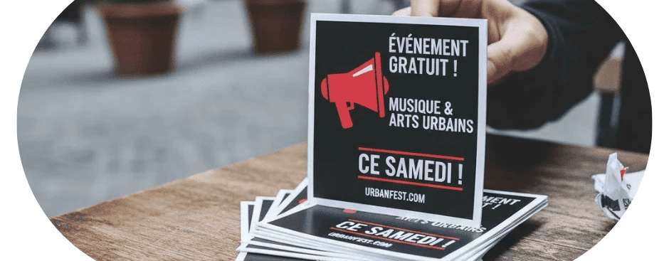 Flyer street marketing