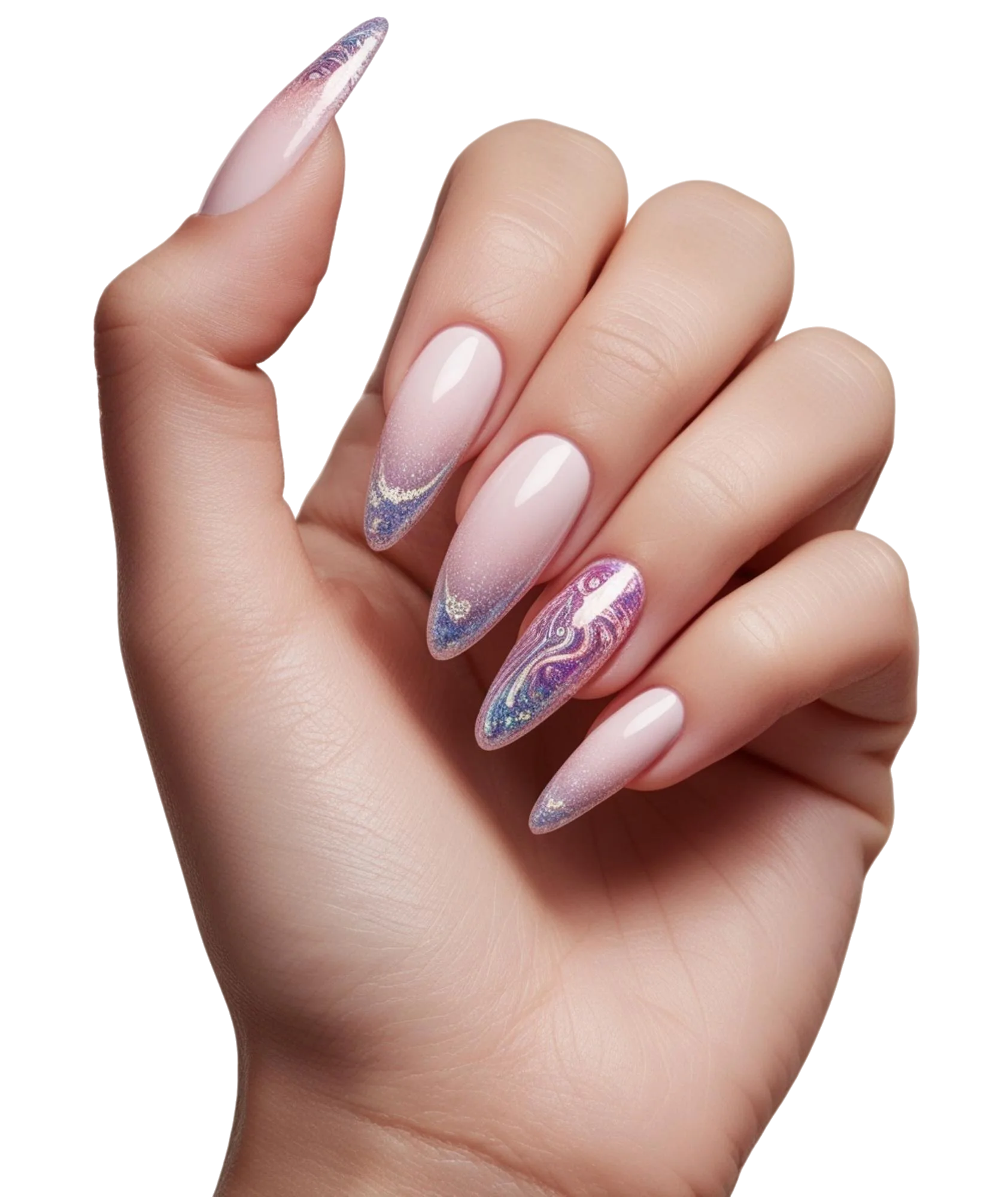 unhas longas e bem cuidadas em destaque
