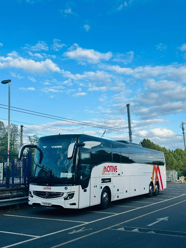 Luxury minibus and coach for premium chauffeur transport services.