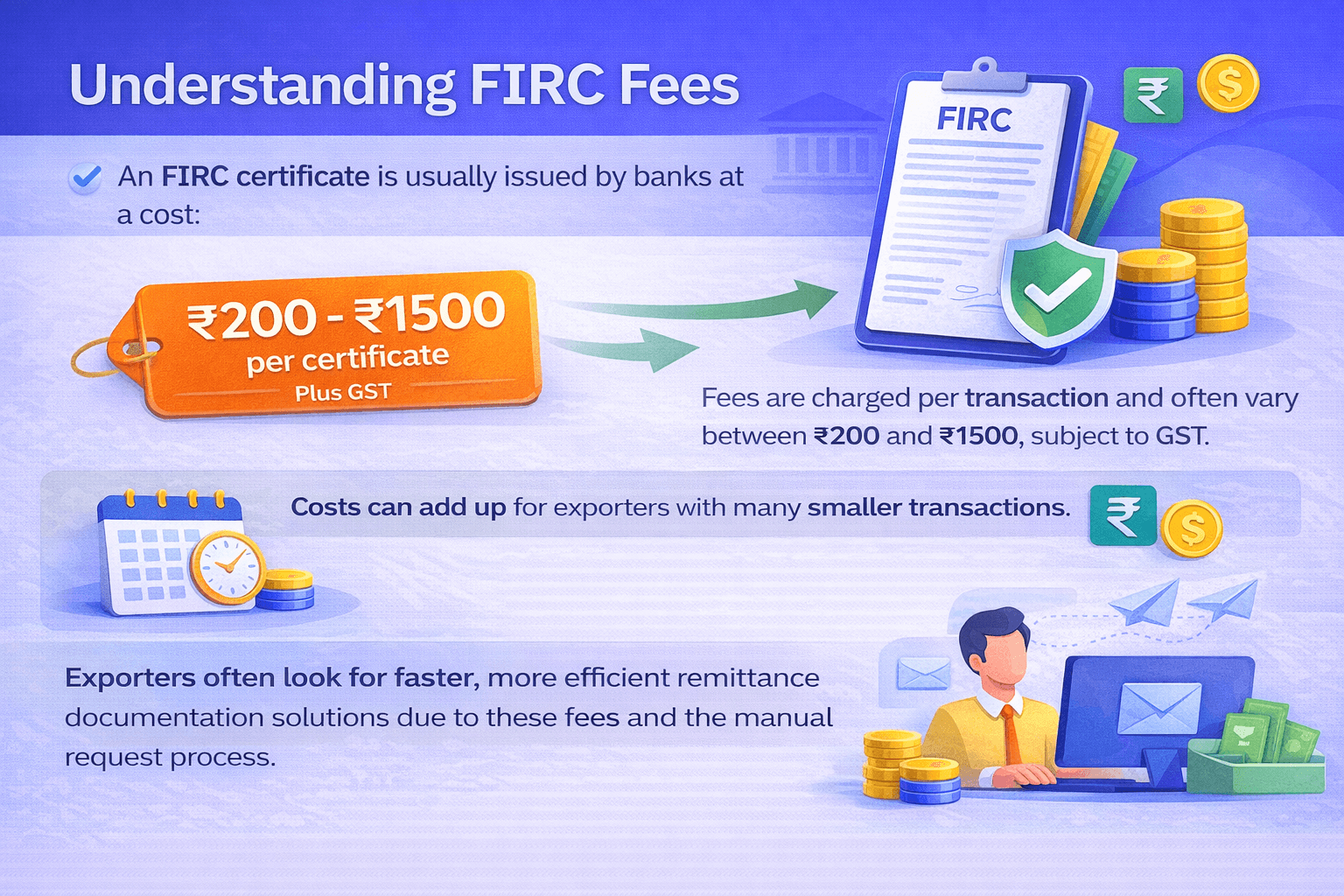 Infinity|FIRC fees