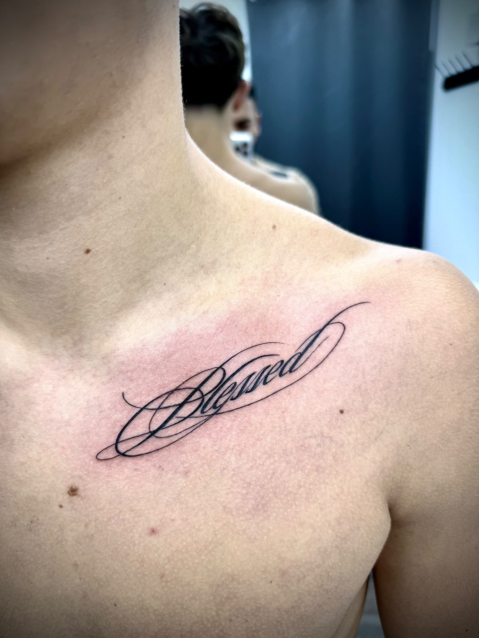 Lettering Tattoo – Blackline V1 Passau