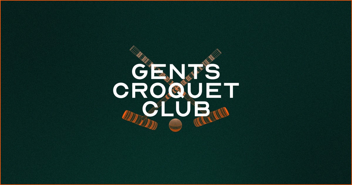 Gents Croquet Club.