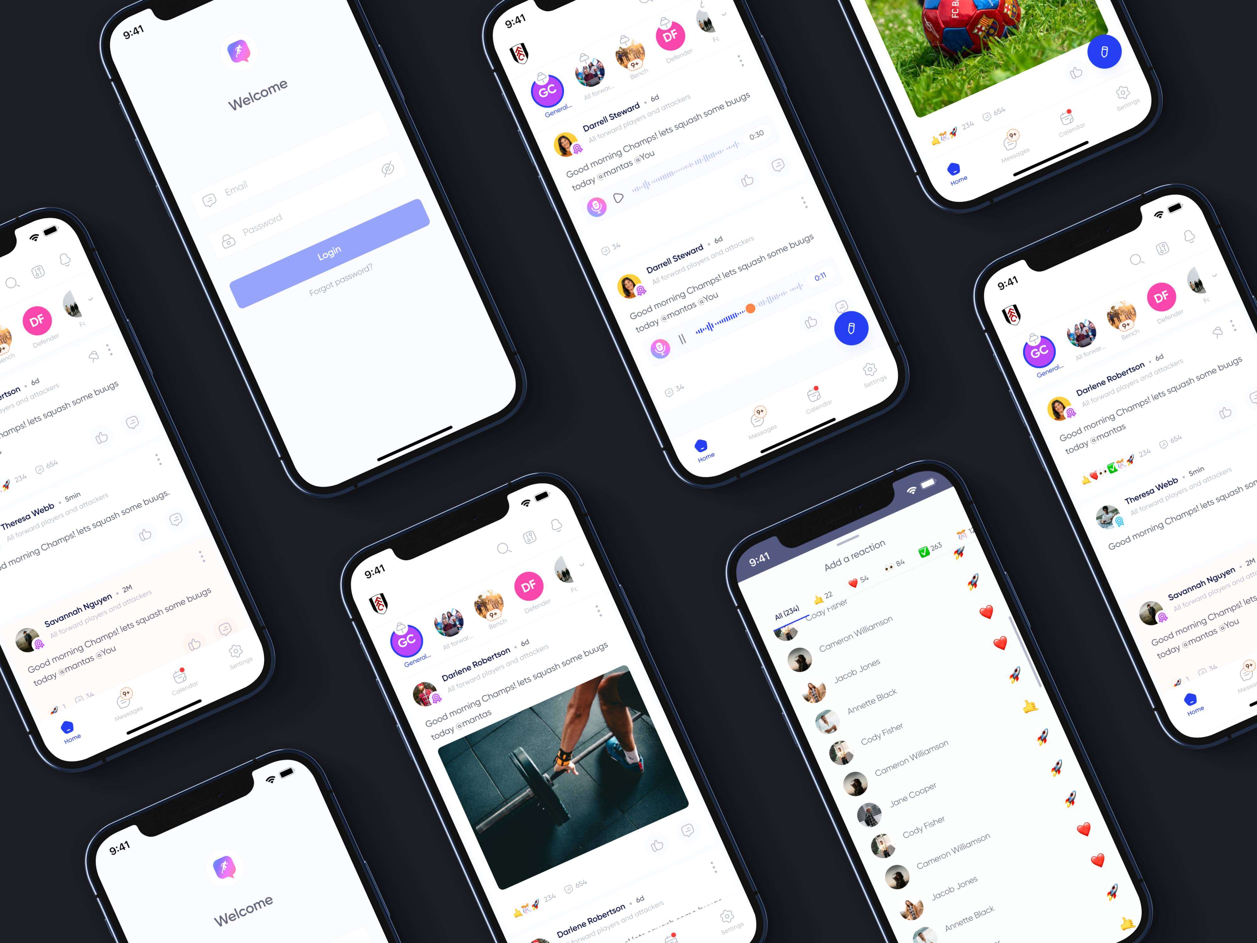 Profile of man's head surrounded by a light blue circle