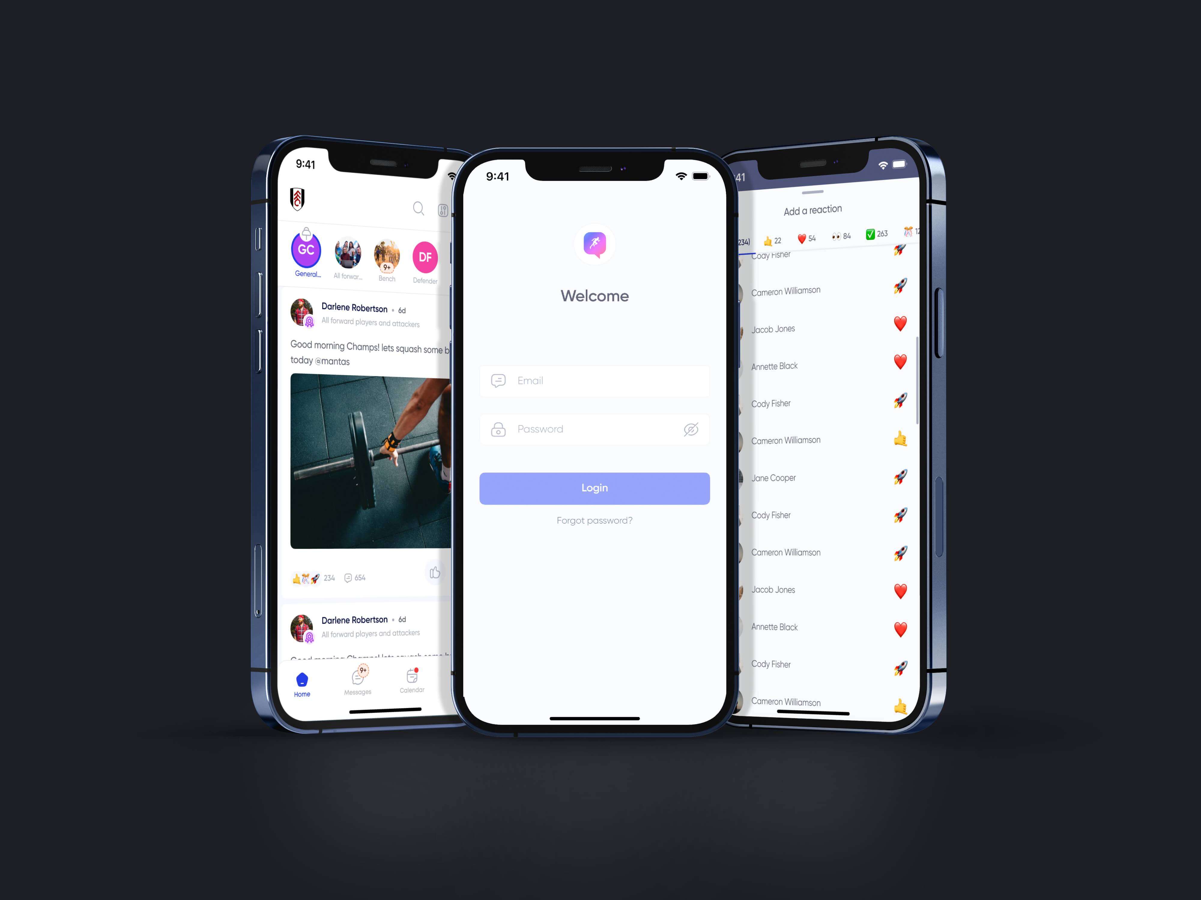 Phone unlocking smart lock on front door