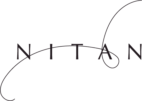 Nitan logotype in white