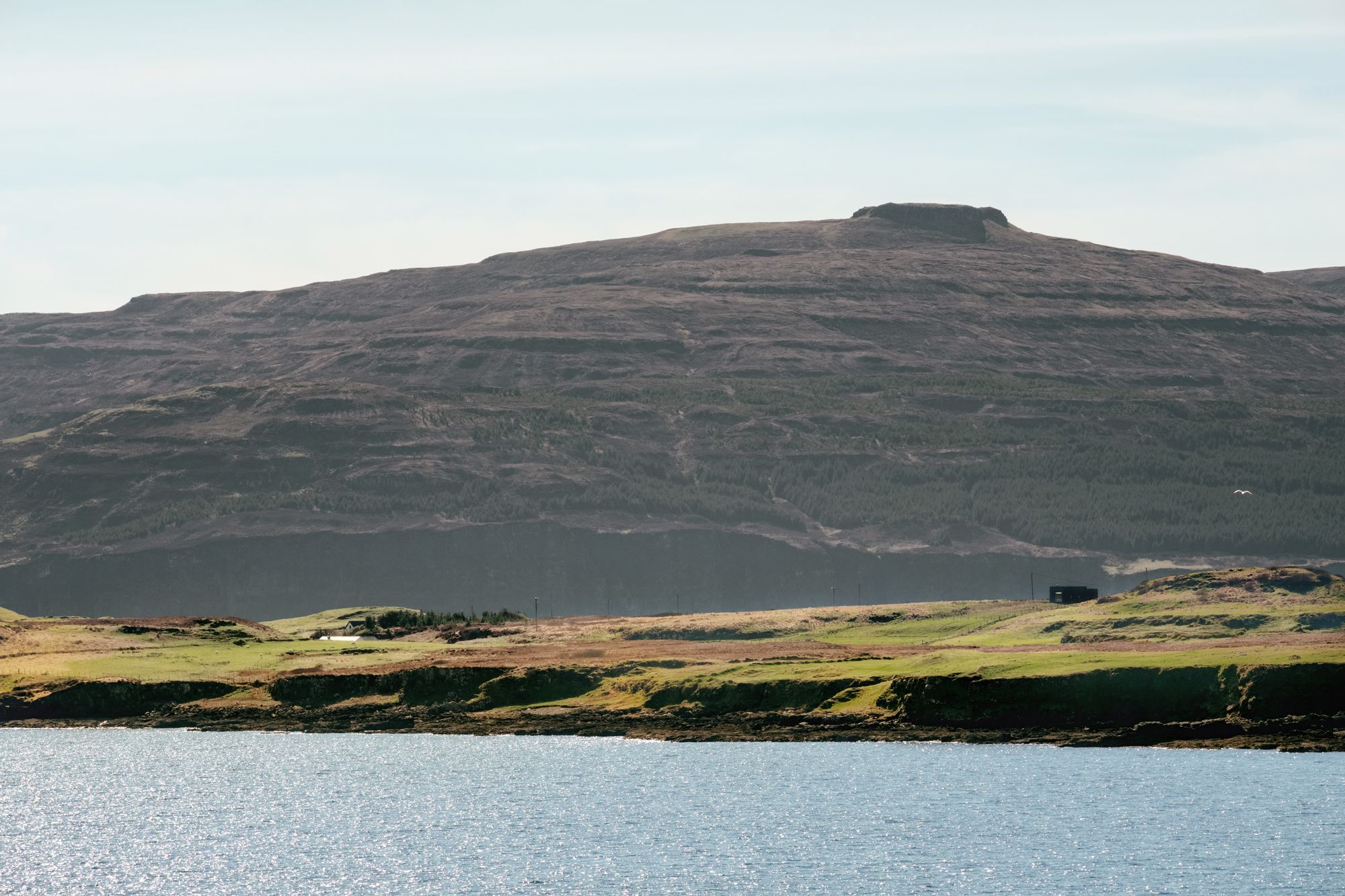 A view of Harlosh Black h on the Isle of Skye, Scotland