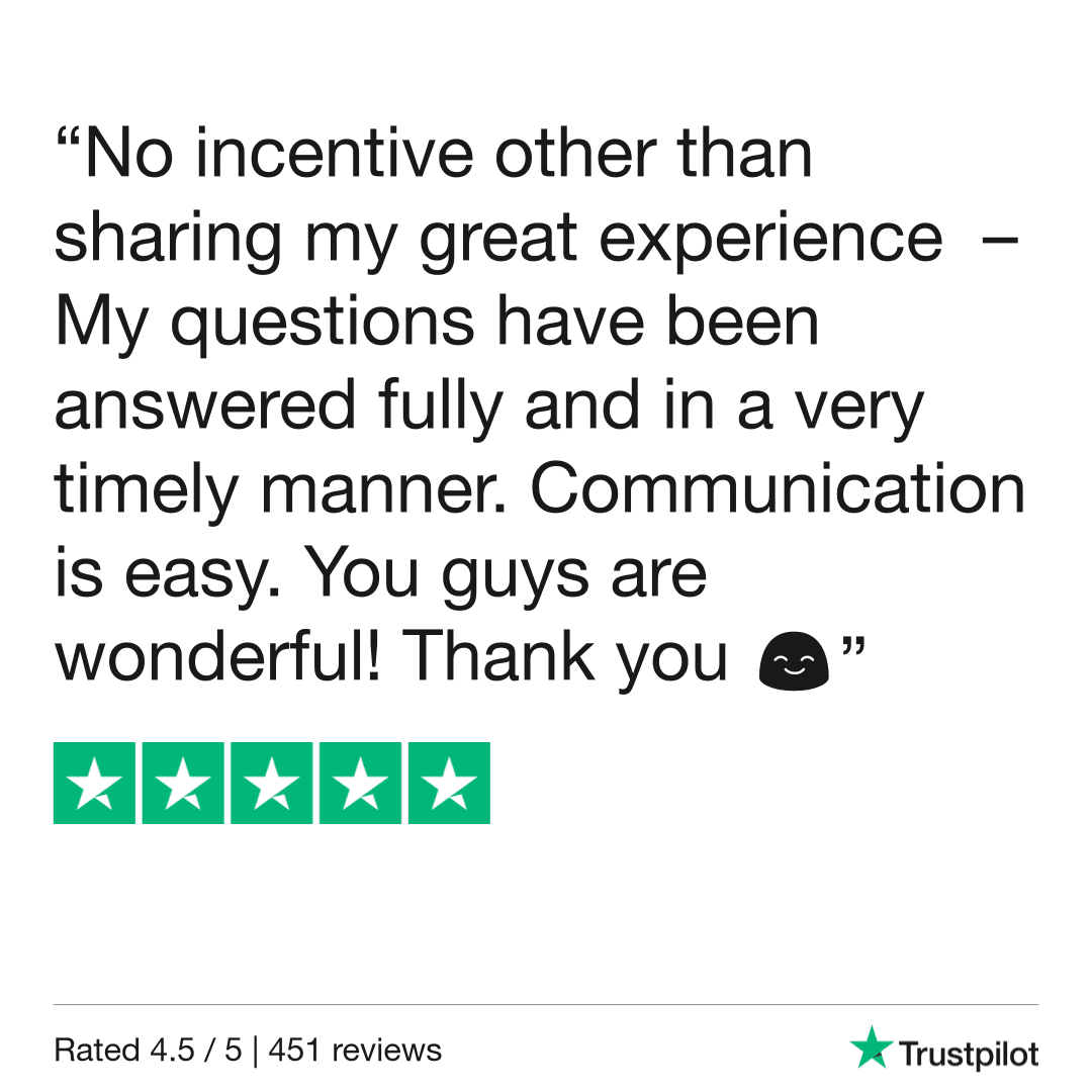 Trustpilot review