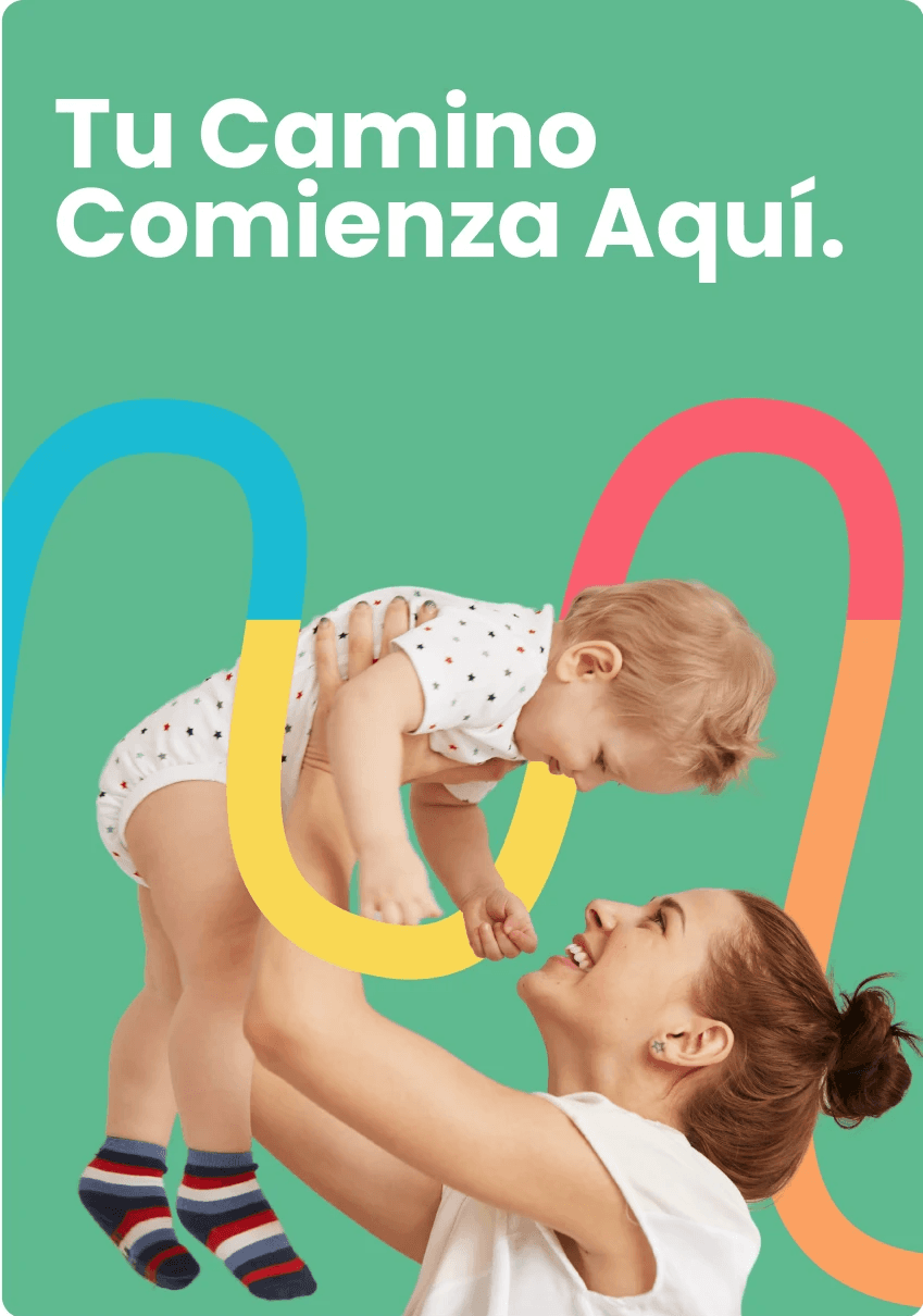 poster of a mother holding her child