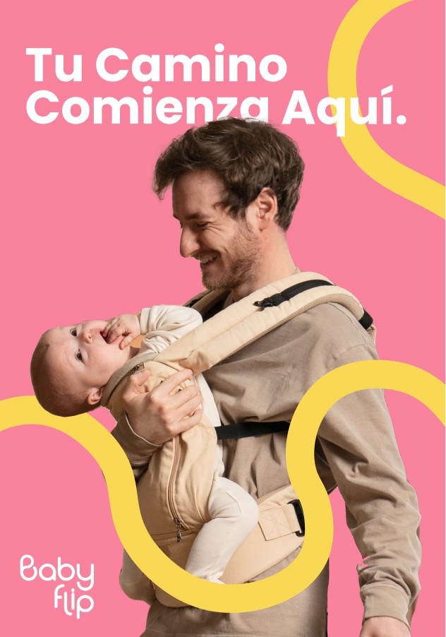 poster of a man holding a baby