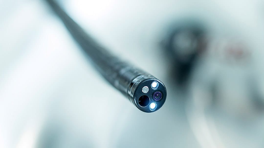 Detailaufnahme eines medizinischen Gerätes