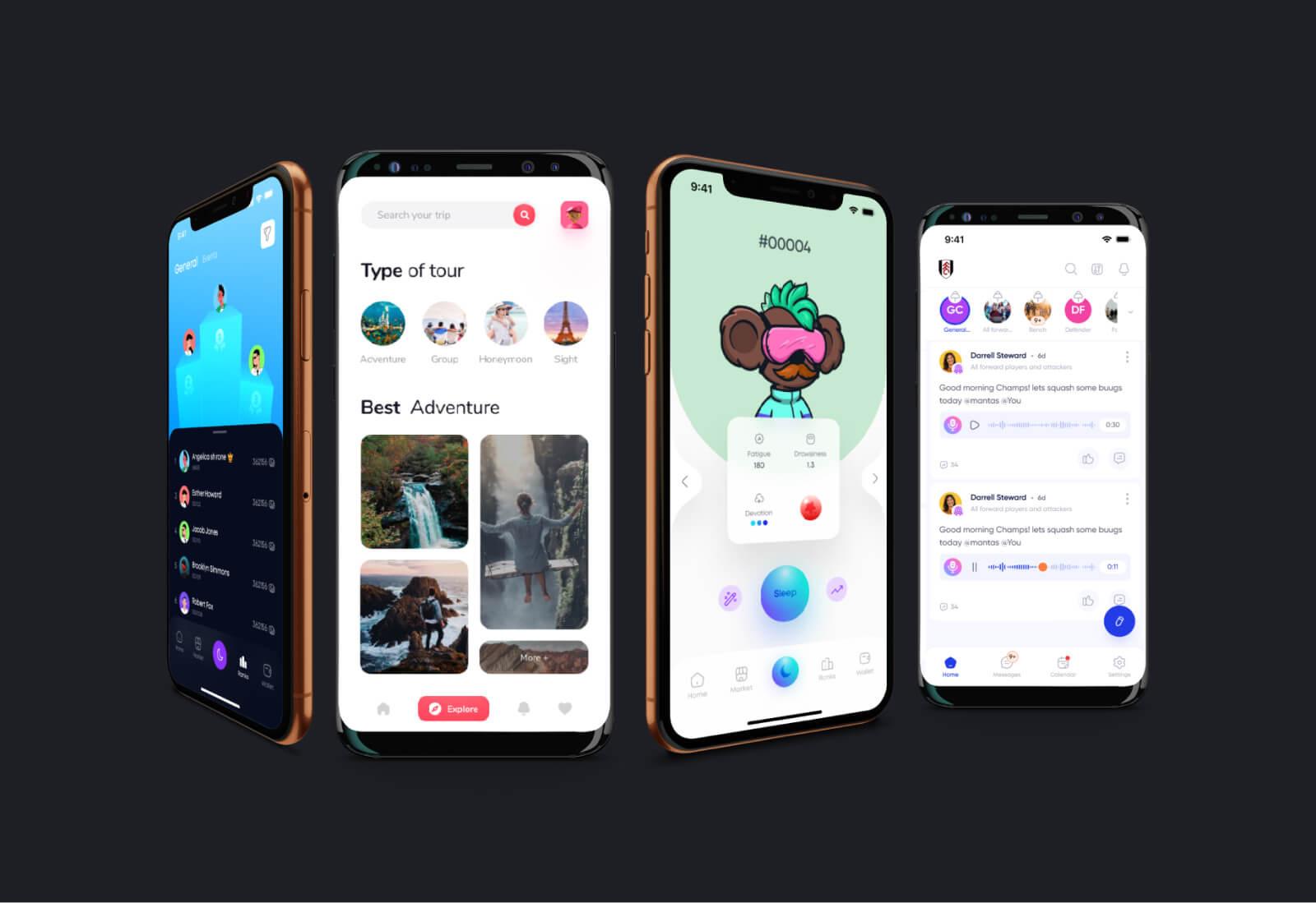 Phone unlocking smart lock on front door