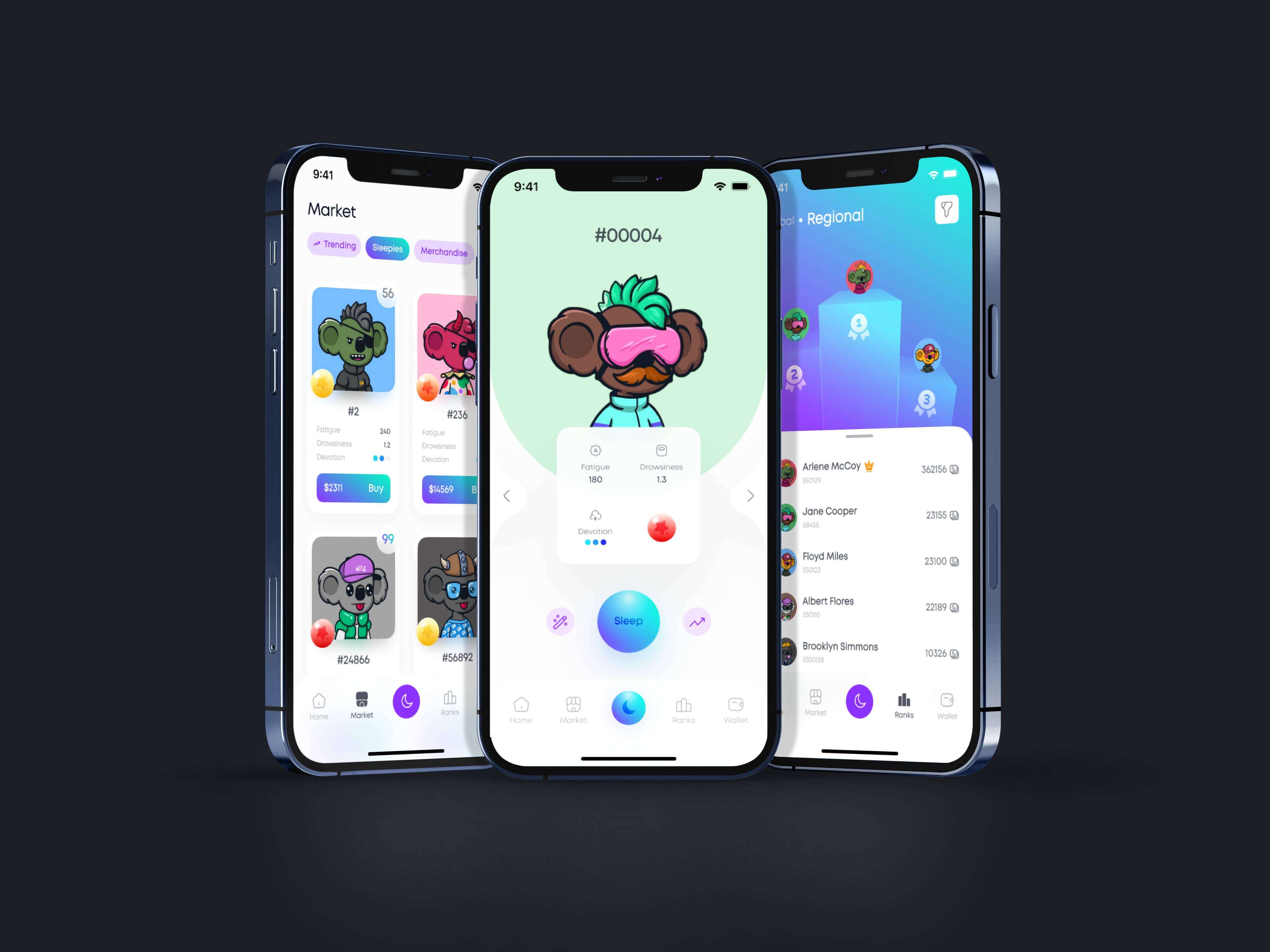 Abstract black flourish