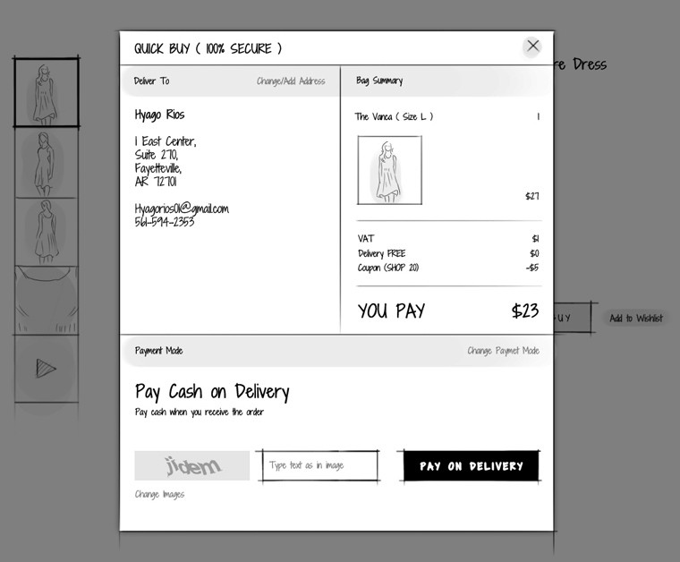 Quick-Buy_2 ecommerce ux design