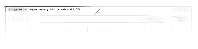 A-narrow-stripe-that-spans-across-the-top-of-your-website ecommerce ux design