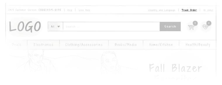 Website-Header_track-order ecommerce ux design