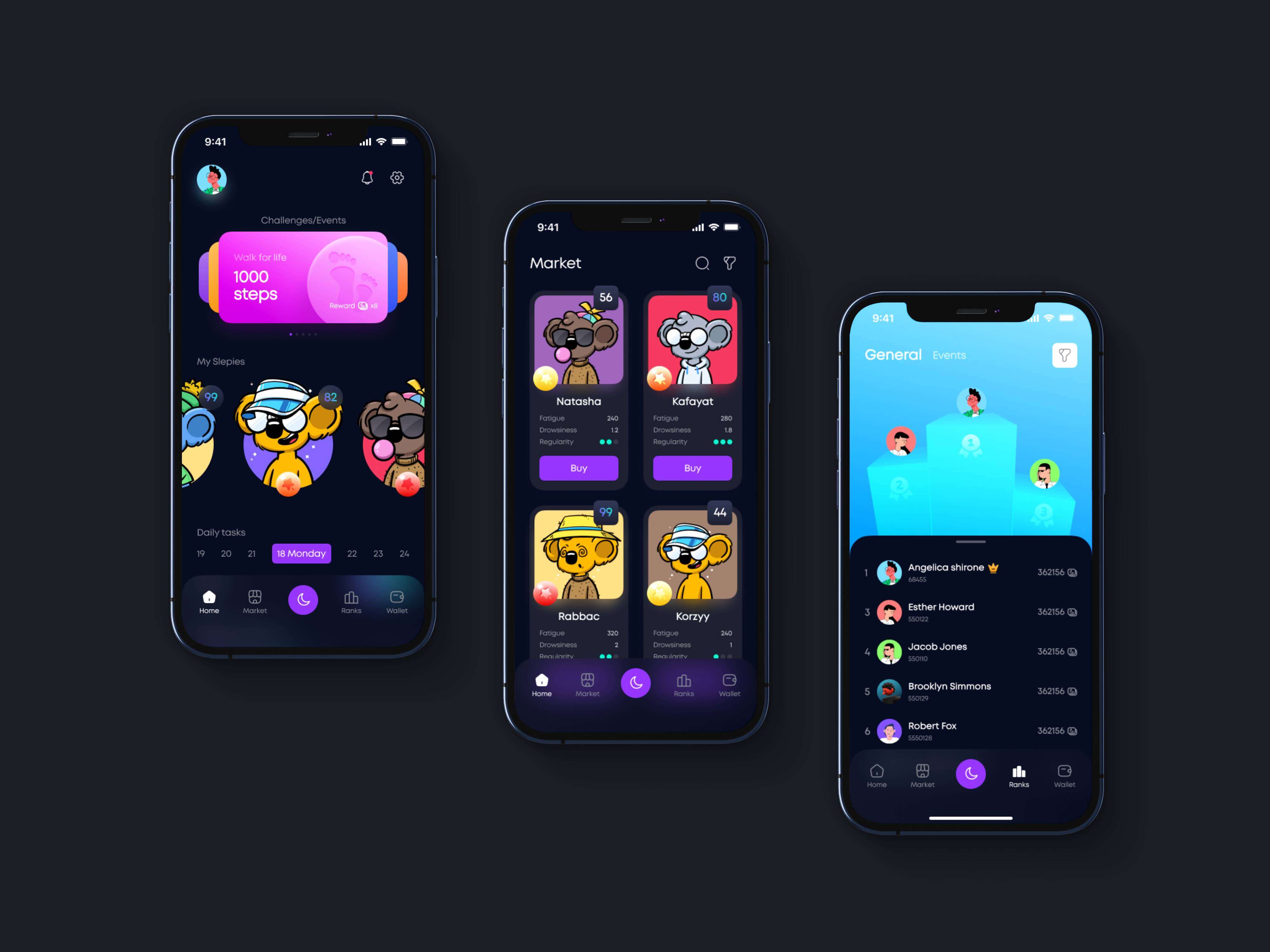 Mockup of Mac desktop computer