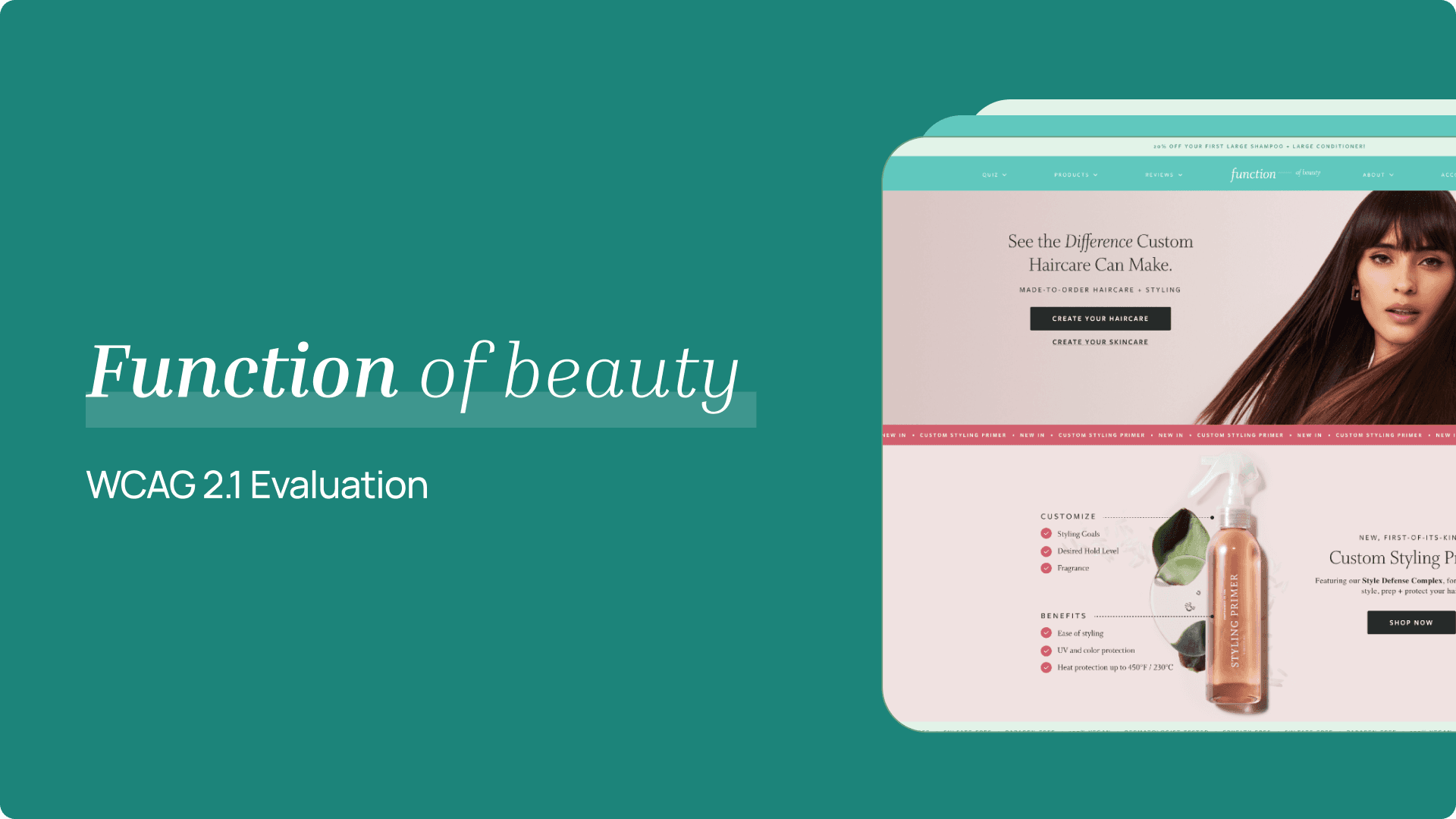 Function of Beauty cover