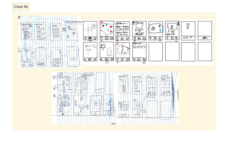 Crazy 8s Sketches