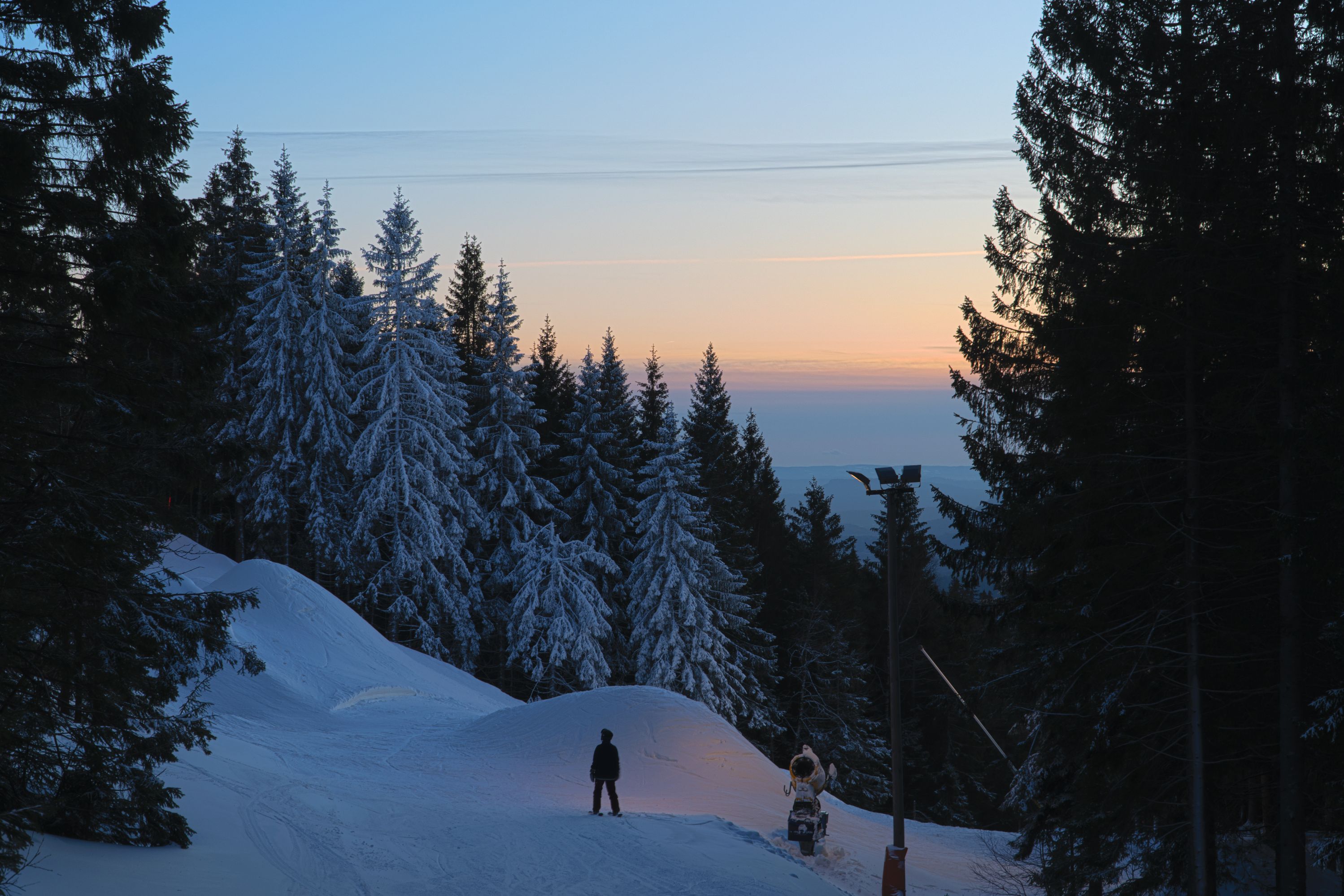 On the piste at Oslo's vinterpark