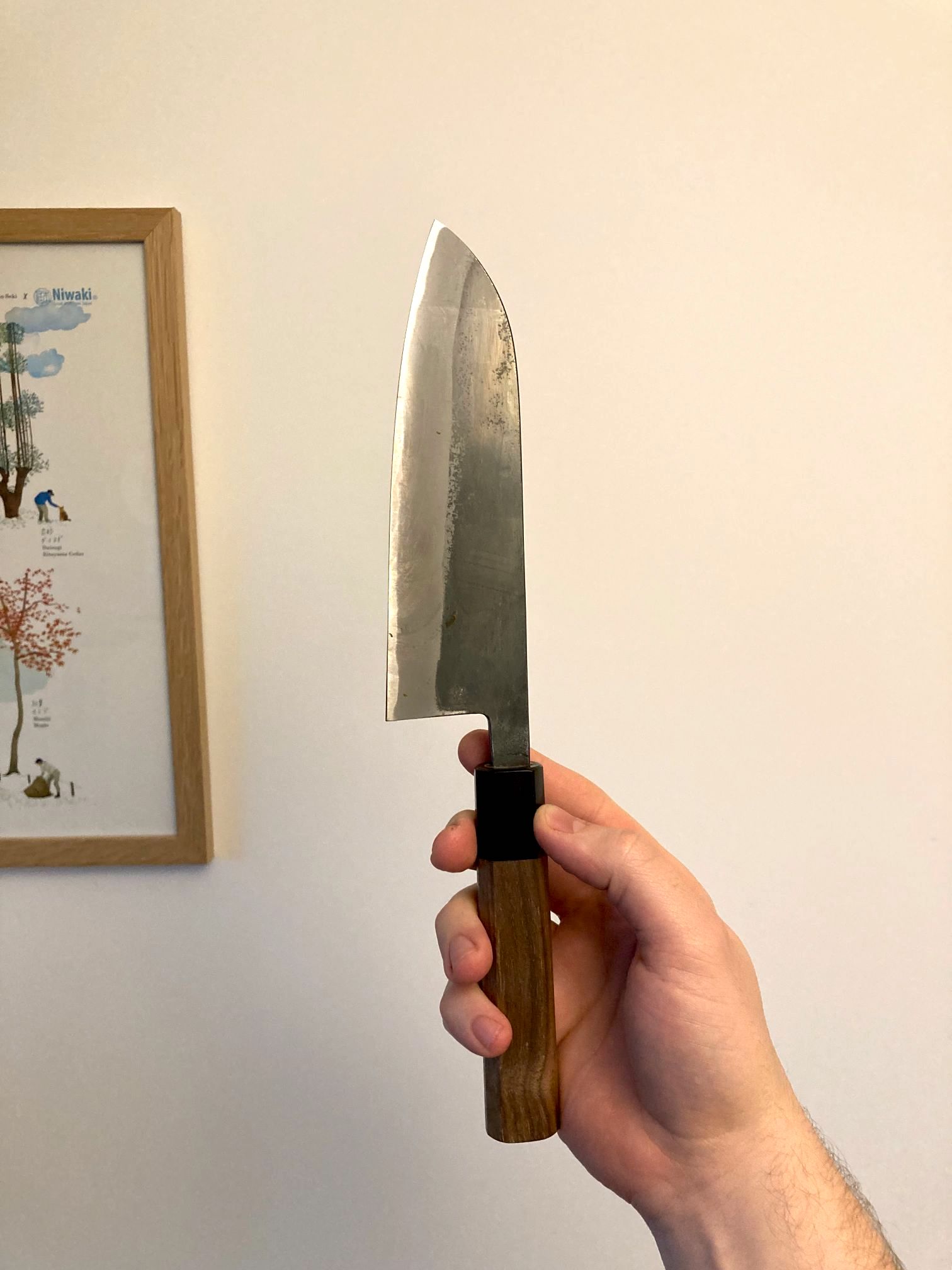 A knife