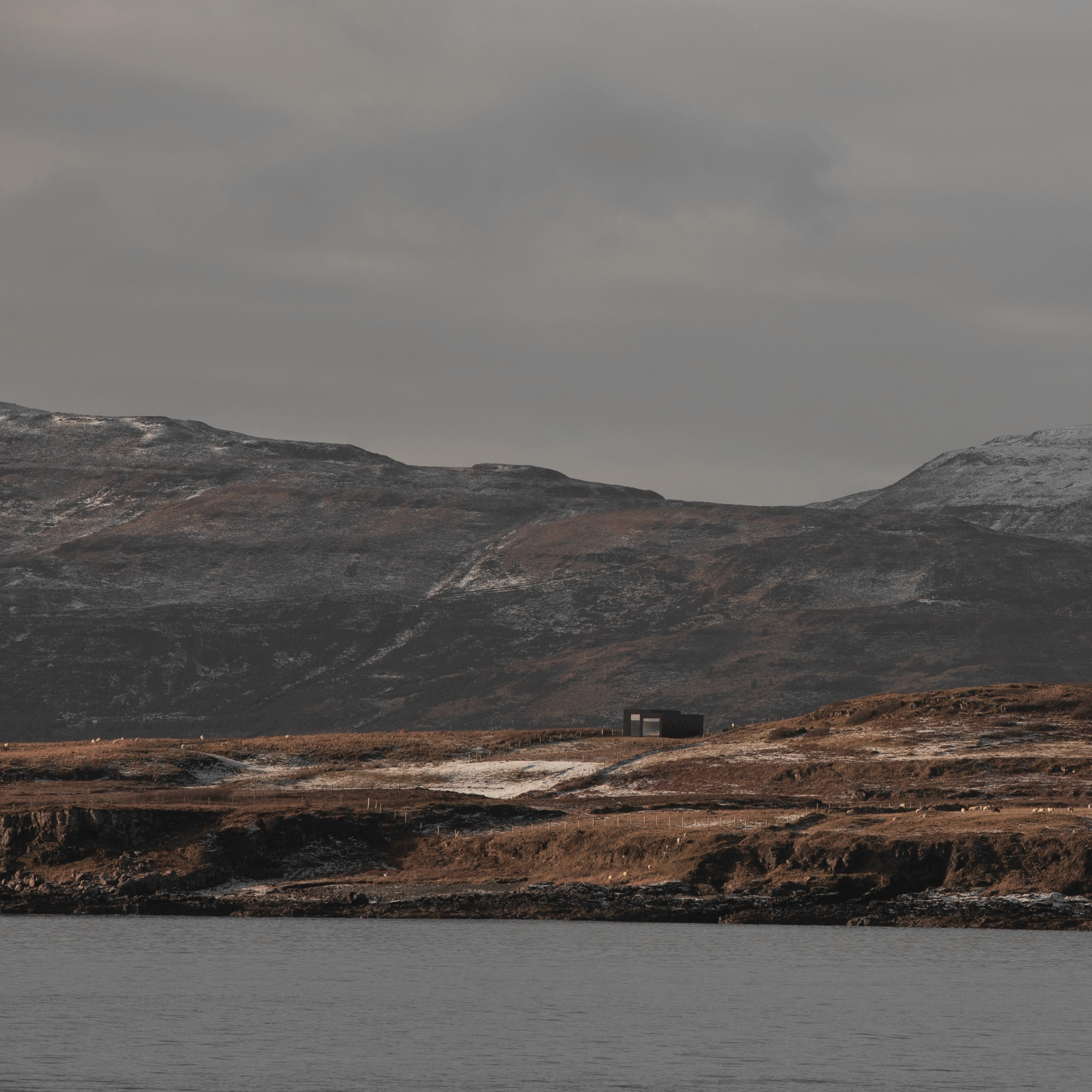 Harlosh Black h in the landscape on the Isle of Skye