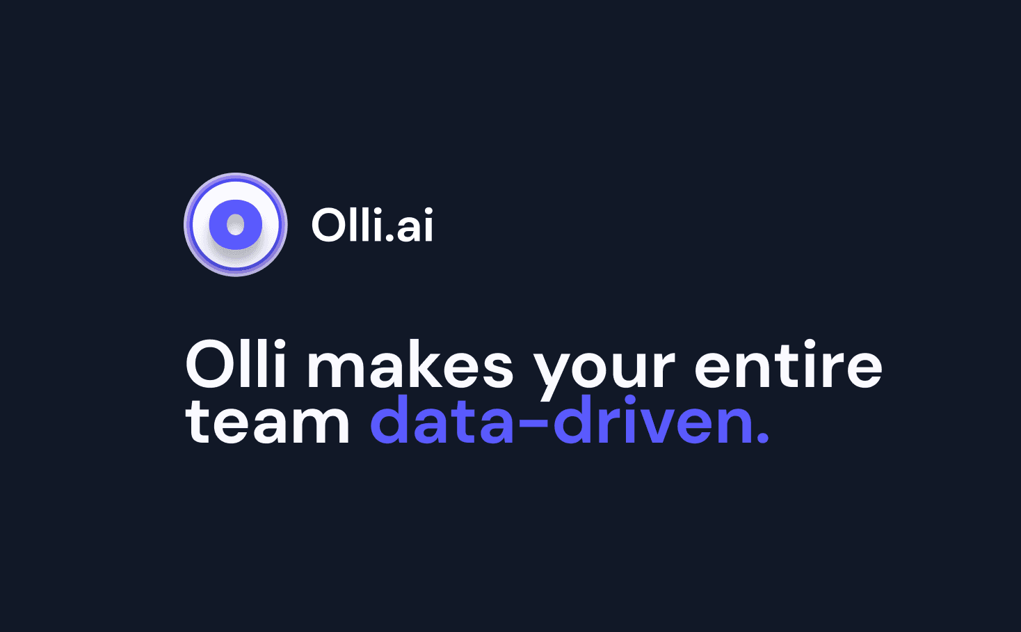 Olli.ai — Make your entire team data-driven