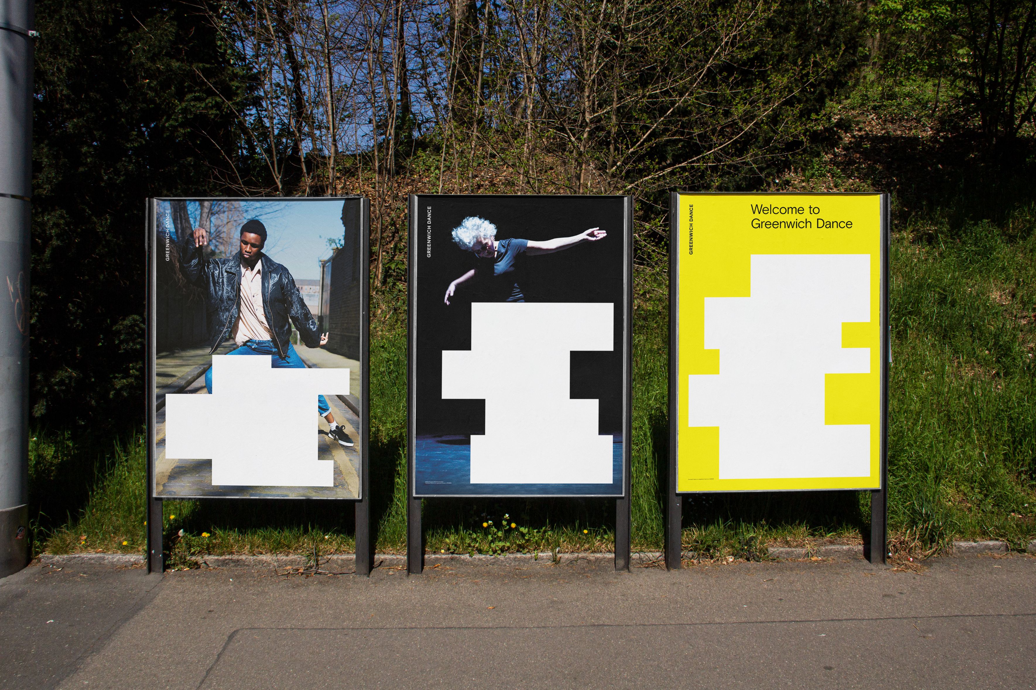 Posters designed for Greenwich Dance