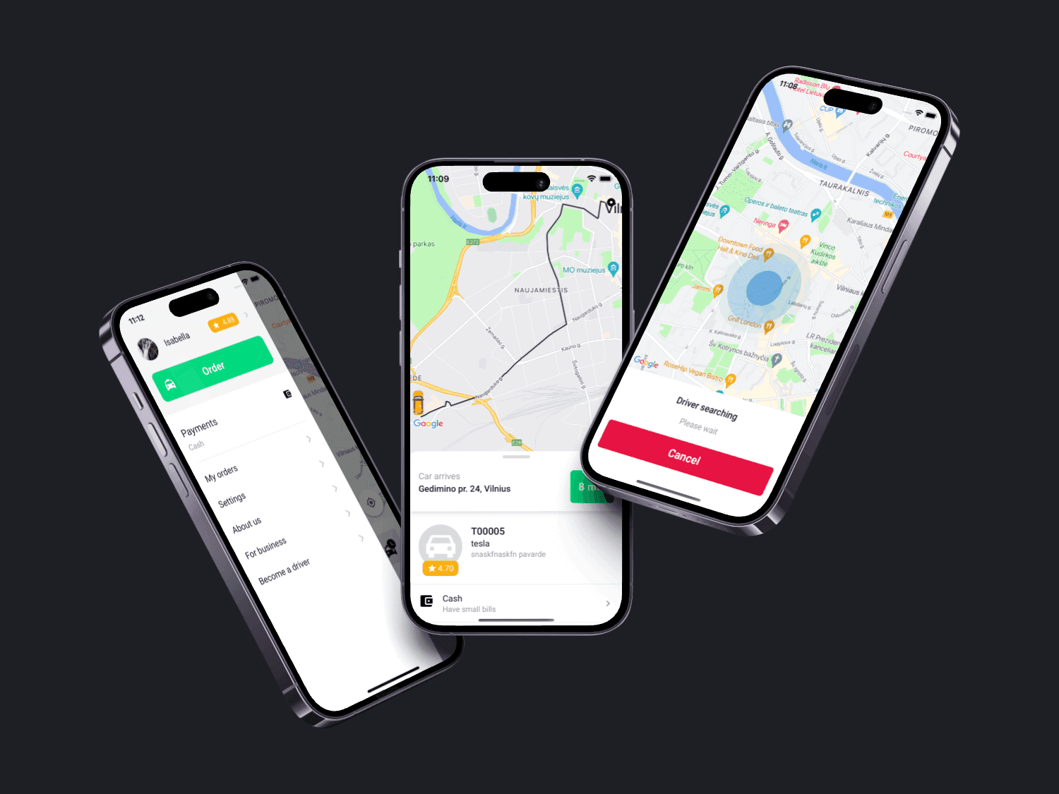 Phone unlocking smart lock on front door