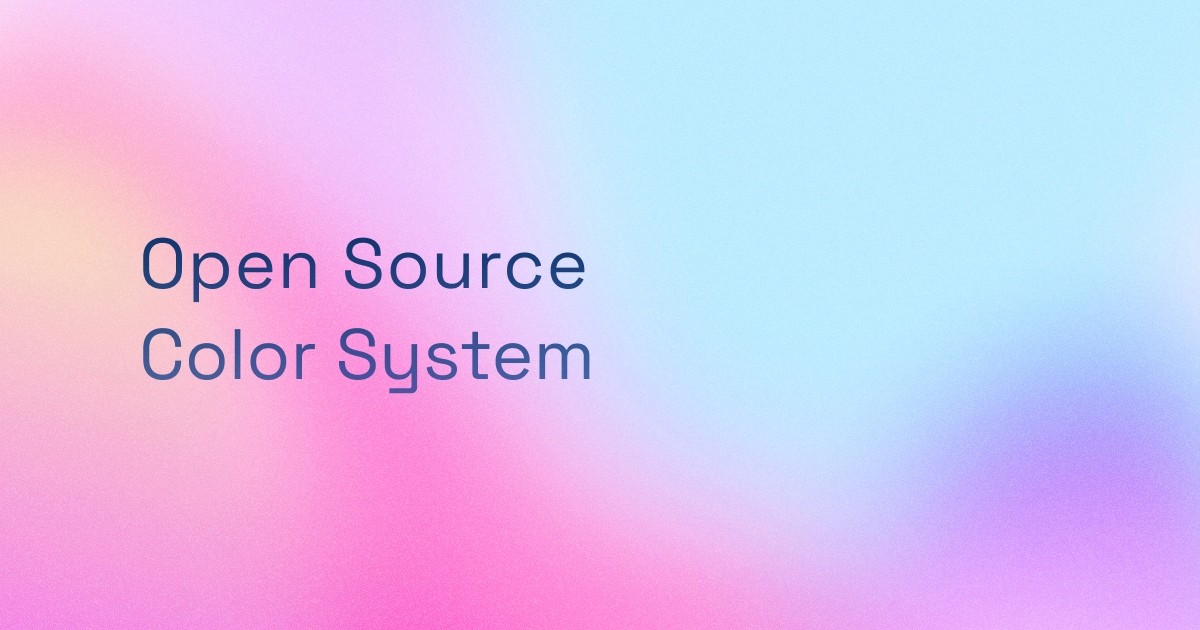 Open Source Color System