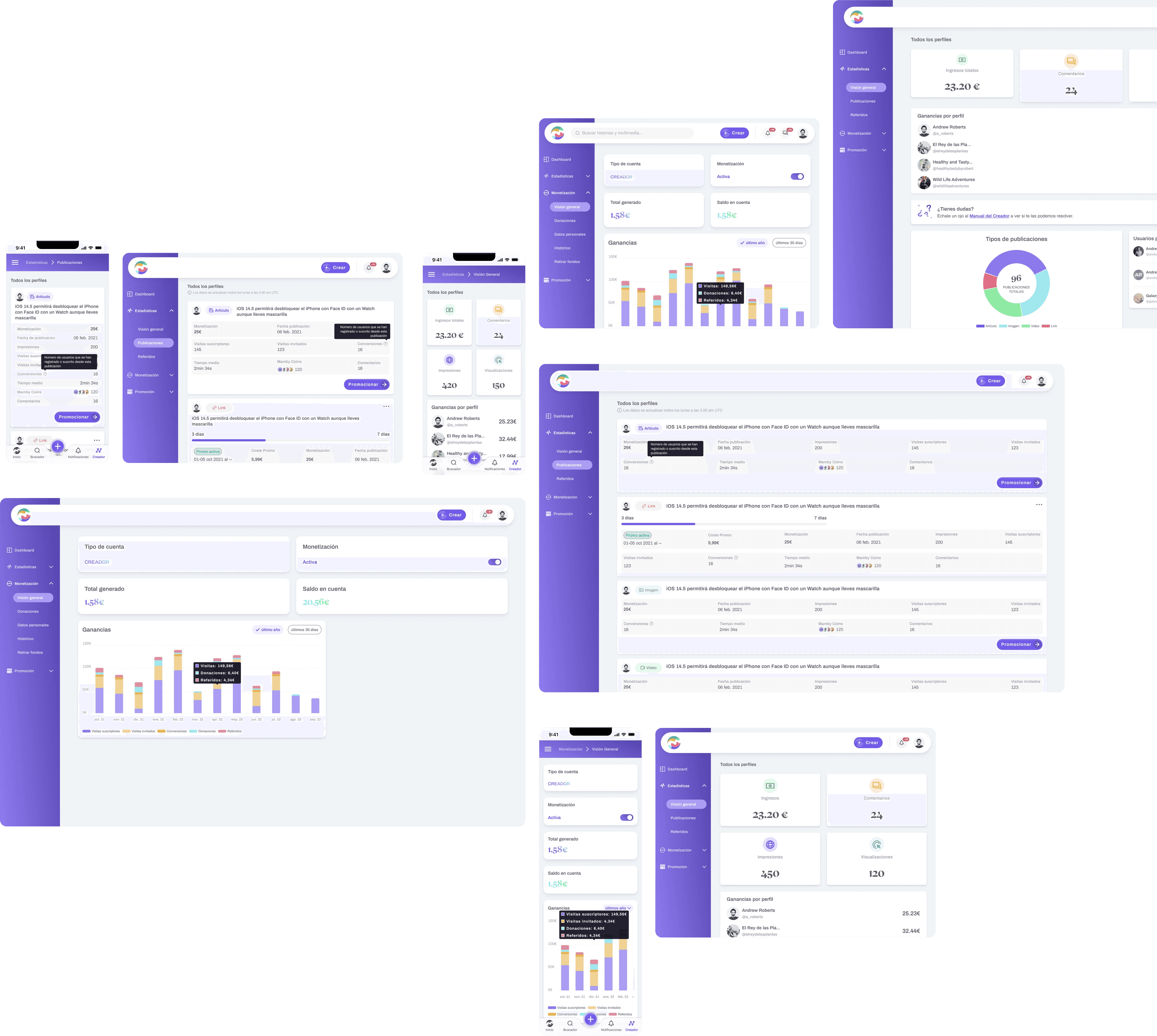 Wireframe of a desktop screen