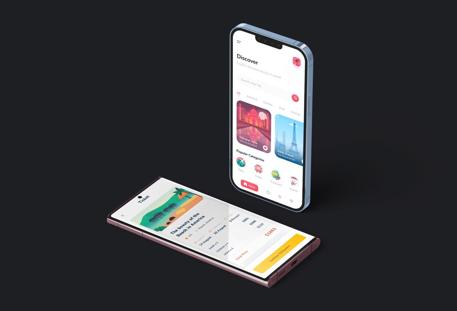 Phone unlocking smart lock on front door