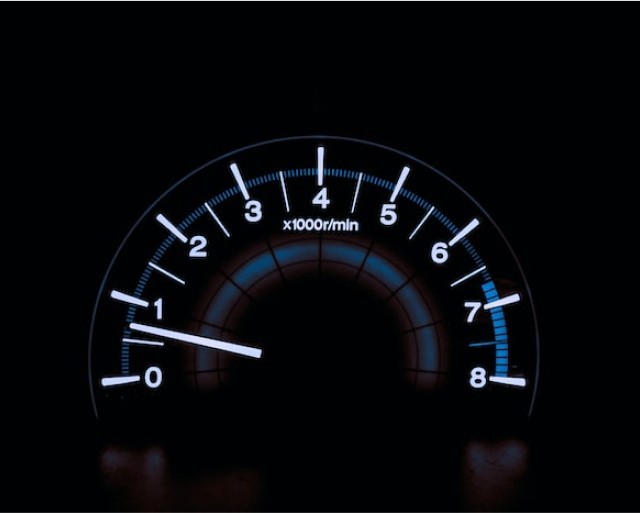 image of a speed indicator