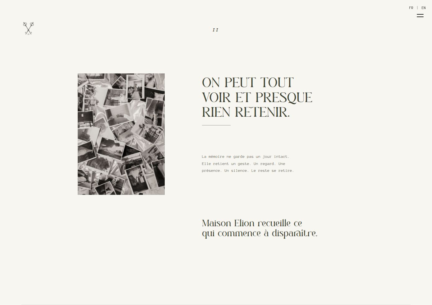 II — Le manque réel
